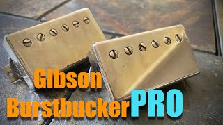 Gibson Burstbucker Pro Humbucker Pickups [upl. by Kesia529]