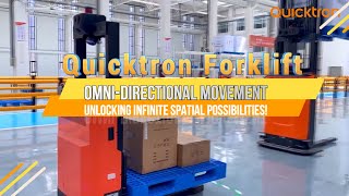 Quicktron 𝐎𝐦𝐧𝐢𝐝𝐢𝐫𝐞𝐜𝐭𝐢𝐨𝐧𝐚𝐥 𝐅𝐨𝐫𝐤𝐥𝐢𝐟𝐭 Taking Material Handling Operations to New Heights [upl. by Aicertal]