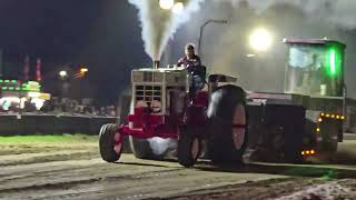 Loudonville Tractor Pulling Friday Night in Loudonville Ohio Oct 2024 [upl. by Yancy686]