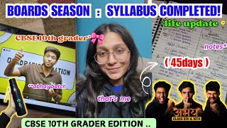 Created Backlogs again ☠️ALL my life happenings 🌷🎀 as a CBSE 10th grader 📚 [upl. by Seeto]