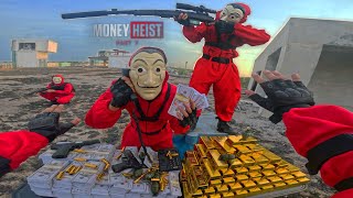 PARKOUR VS MONEY HEIST 7 [upl. by Nosnevets]