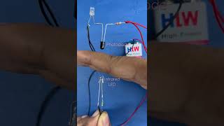 INFRARED LED amp PHOTODIODE  How IR Detector Works [upl. by Ainolloppa]