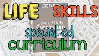 Life Skills Special Education Curriculum Overview [upl. by Arnelle]