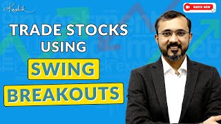 Swing breakout on Renko chart  Kaushik Akiwatkar  The Noiseless Trader [upl. by Klinges]