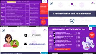 Day 1  BTP Workshop  SAP BTP Administration Training  SAP BTP Admin Training  SAP BTP Admin [upl. by Wieche]