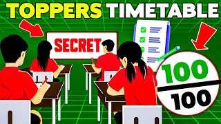 🤓📖Toppers ஆக இந்த Time Table Follow பண்ணுங்கToppers Study Time Table timetable exam studytips [upl. by Dina]