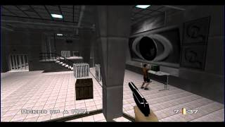 GoldenEye 007 N64  Bunker I  00 Agent [upl. by Ethan]