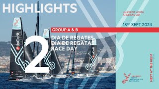 UniCredit Youth Americas Cup Day 2 Highlights [upl. by Nyrehtac251]