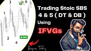 Stoic Ta SBS Swing breakout sequence  trading double topsbottoms  very easy way using ICT IFVG [upl. by Halpern]