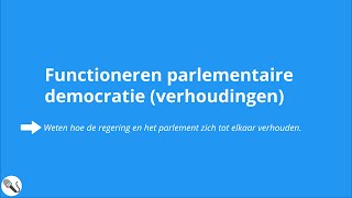 Politiek en Beleid kabinetscrisis  ministeriële verantwoordelijkheid [upl. by Arden]