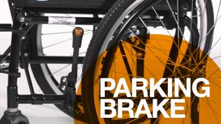 A beginners guide to NHS wheelchairs  Part 1 The Parts of a Wheelchair [upl. by Lleval]