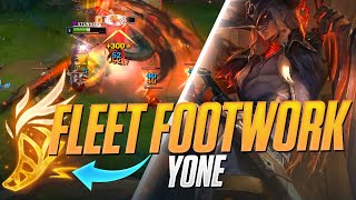 FLEET FOOTWORK Yone has potential  Dzukill [upl. by Nykal]