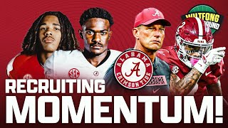 Alabamas Win Over UGA Gives MAJOR Spark to Recruiting  Latest Visit Intel RollTide [upl. by Aettam]