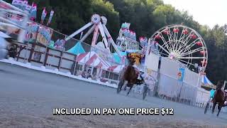 Harness Racing at the Wayne County Fair [upl. by Helfand]