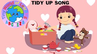 Toddler Learning Video Tidy Up Song Sing with us and tidy up song [upl. by Firestone]