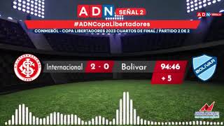 Internacional vs Bolívar Copa Libertadores 14 duelo de vuelta [upl. by Kettie837]