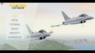 Lot samolotem awaryjne lądowanie Roblox Pilot Training Flight Simulator Roblox 1 [upl. by Annaitsirk70]