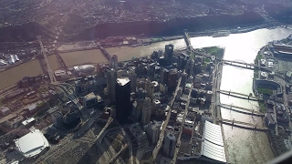 Landing at Pittsburgh International Airport  April 2015 [upl. by Silverts]