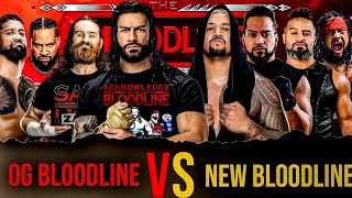 WWE 2K24  The quotNewquot Bloodline vs The quotOGquot Bloodline  War Games Match 4K60  WWE 2k24 Gameplay [upl. by Lebama433]