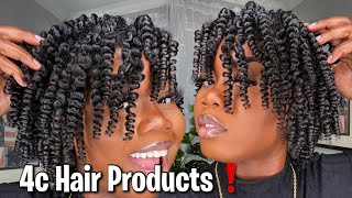 Best Two Strand Twist Out Ever 4c Only Hair Products On My 3c4a Hair [upl. by Slade]