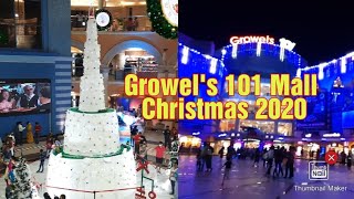 Growels 101 Mall Kandivali Christmas Celebration 2020 Christmas decoration [upl. by Norej831]