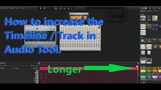 How to increase the timeline  Track in audio tool [upl. by Laise]