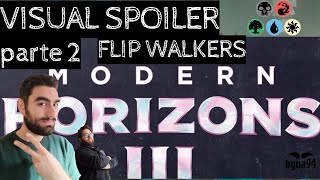 VISUAL SPOILER MODERN HORIZION 3 FLIP WALKERS mtgarena mtgita mtg [upl. by Soll]