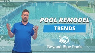 What is trending for pool remodels in 2023 [upl. by Soalokin]