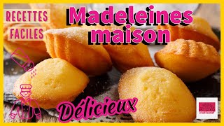 La recette des madeleines maison 🧑🏼‍🍳 [upl. by Lemhar]