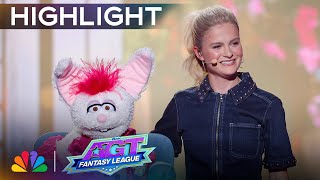 Darci Lynne SURPRISES the judges with an UNEXPECTED performance  AGT Fantasy League 2024 [upl. by Llerej]