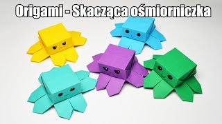 Origami  Skacząca ośmiorniczka [upl. by Nolad]