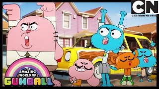 Nobody can park a car like the Wattersons  The Parking  Gumball  Cartoon Network [upl. by Manup]