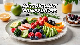 10 AntioxidantRich Foods That BOOST Your Daily Diet  MUST Try [upl. by Kusin]