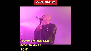 ᔑample Video Jump Off The Roof by Vince Staples ft Snoh Aalegra [upl. by Alekehs50]