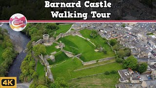 BARNARD CASTLE  GUARDIAN of the TEES The STORY of Barnard Castle  Walking Tour [upl. by Nord425]