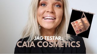 ÄR DERAS NYA GOLDEN BRONZE PALETTE LIKA BRA SOM DEN FÖRSTA  CAIA COSMETICS [upl. by Ocirled]