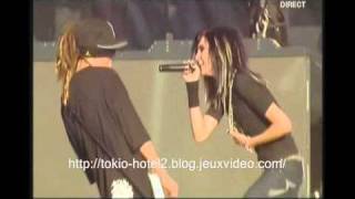 Tokio Hotel  durch den monsun live paris tour eiffel megashowwmv [upl. by Ynnad]