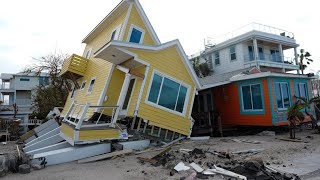 Hurricane Milton Millions without power Tropicana Field roof ripped to shreds [upl. by Katlaps]