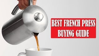 Best French Press Coffee Maker  Buying Guide [upl. by Mahgirb426]