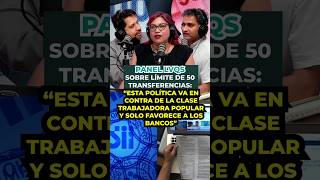 Panel LVQS y límite de 50 transferencias quotEstá en contra de la clase trabajadora popularquot [upl. by Silvano371]