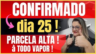 🔴 INSS  CONFIRMADO DIA 25   PARCELA ALTA à TODO VAPOR   CONSIGNADO  ANIELI EXPLICA [upl. by Aelam]