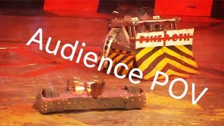 Behemoth vs Magnetar  Robot Wars series 10 audience POV [upl. by Grimes]