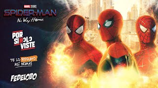 SpiderMan No Way Home  RESUMEN con Fedelobo y Te Lo Resumo [upl. by Yesllek]