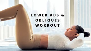 EFFECTIVE LOWER ABS and Obliques Workout in 12 MINUTES [upl. by Suzi]