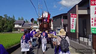 和歌山県橋本市橋本区船だんじり2024年10月13日宮入 [upl. by Odette144]