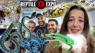 RAREST REPTILES at Toronto REPTILE EXPO [upl. by Eecyaj]