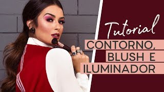 MARIANA SAAD TUTORIAL CONTORNO [upl. by Lothaire]