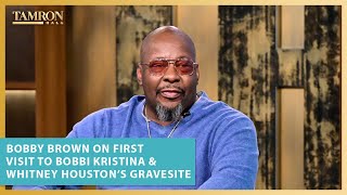 Bobby Brown on His First Visit to Bobbi Kristina amp Whitney Houston’s Gravesite [upl. by Elvie]