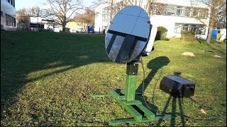 DIY How To Make a Heliostat Suntracking Mirror [upl. by Anirual]