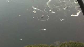 Sitka Sound Sac Roe Herring Fishery 2nd Opening 1st Set 2010MOV [upl. by Gnad]